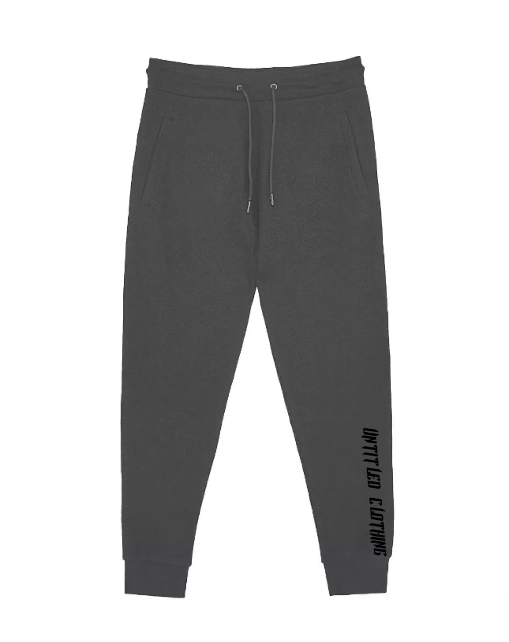 Grey Leg Print Joggers image 1