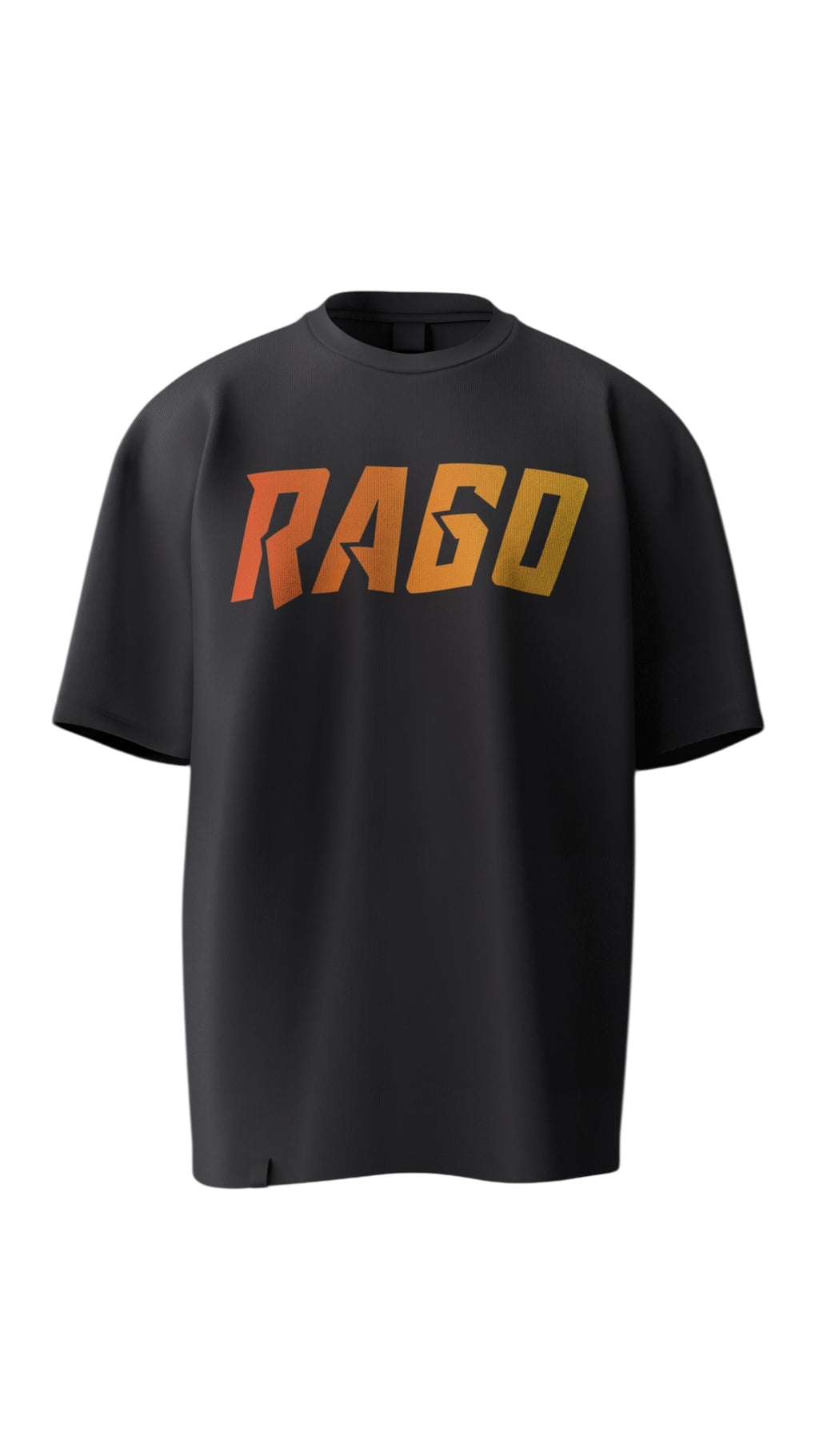 RAGO Black T-shirt unisex image 6