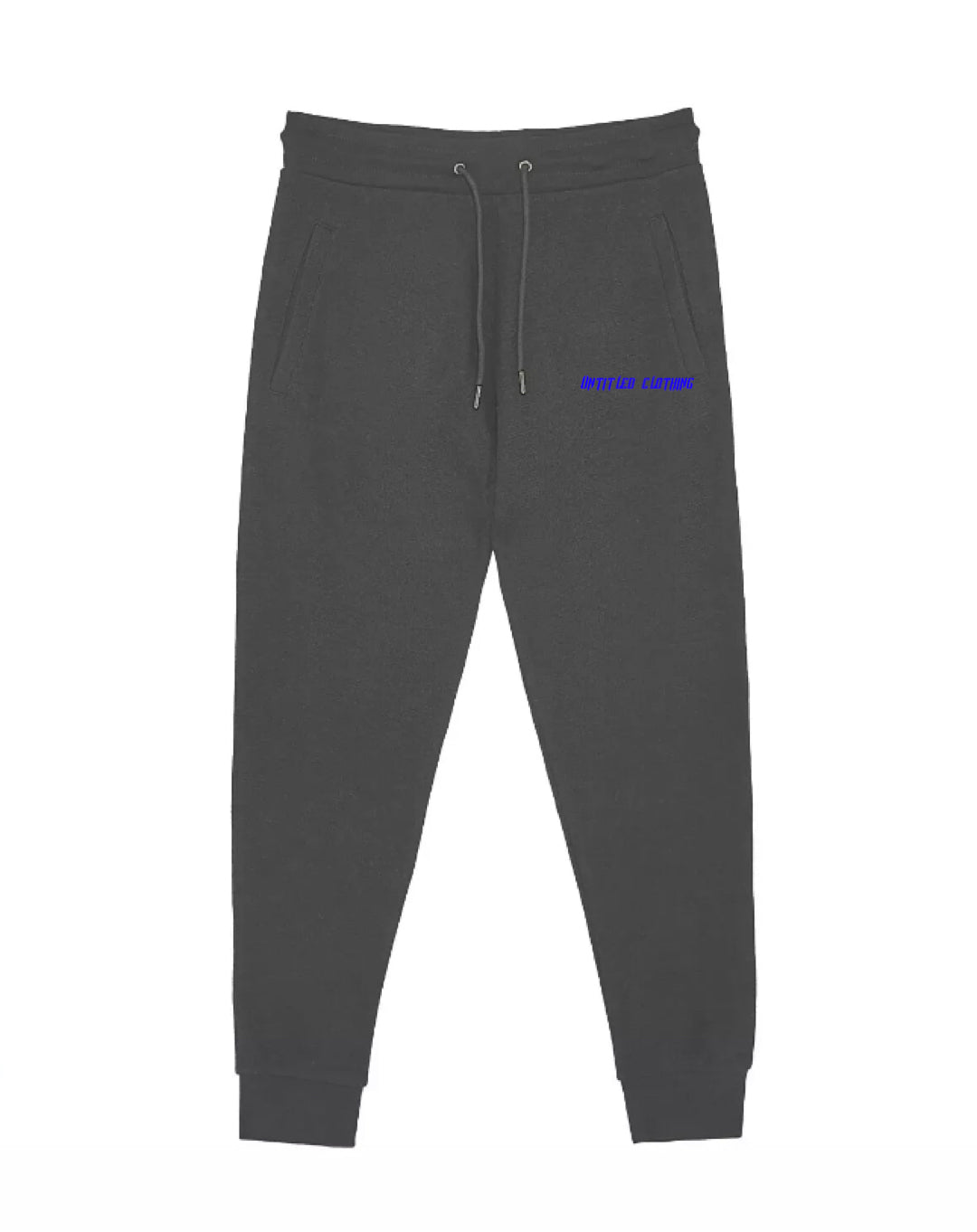 Grey Pocket Print Joggers image 4