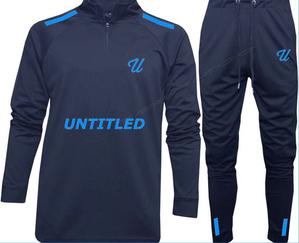 Navy Sports Tracksuit image 1