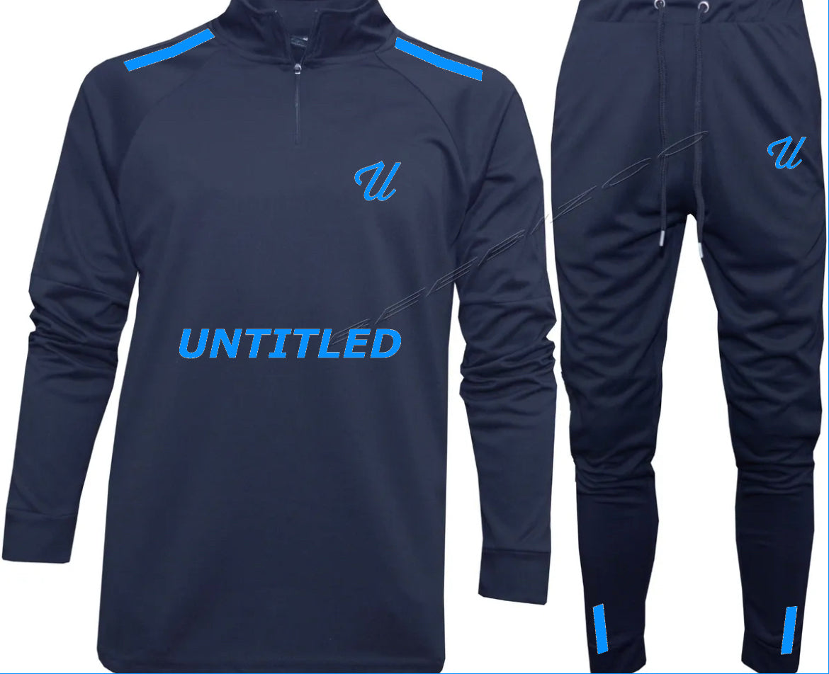 Navy Sports Tracksuit image 1