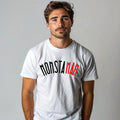 MONSTAMAN White Untitled men’s womens tshirt tee top
