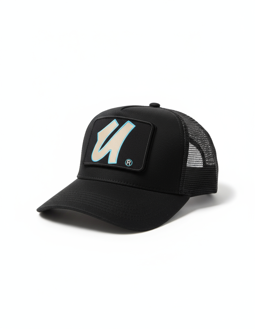 Reflective U Cap hat patch trucker men women unisex adjustable