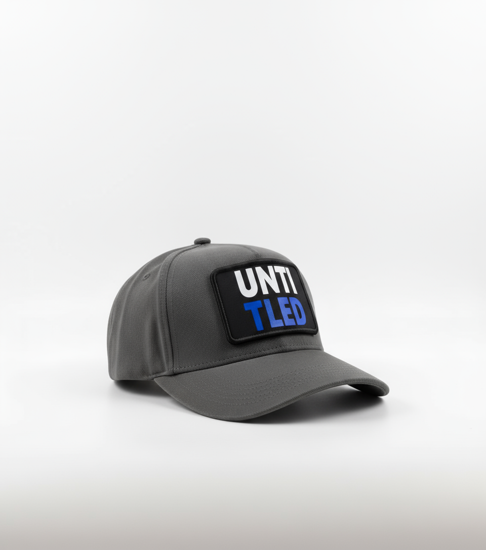 Grey Patch 5 Panel Cap image 0