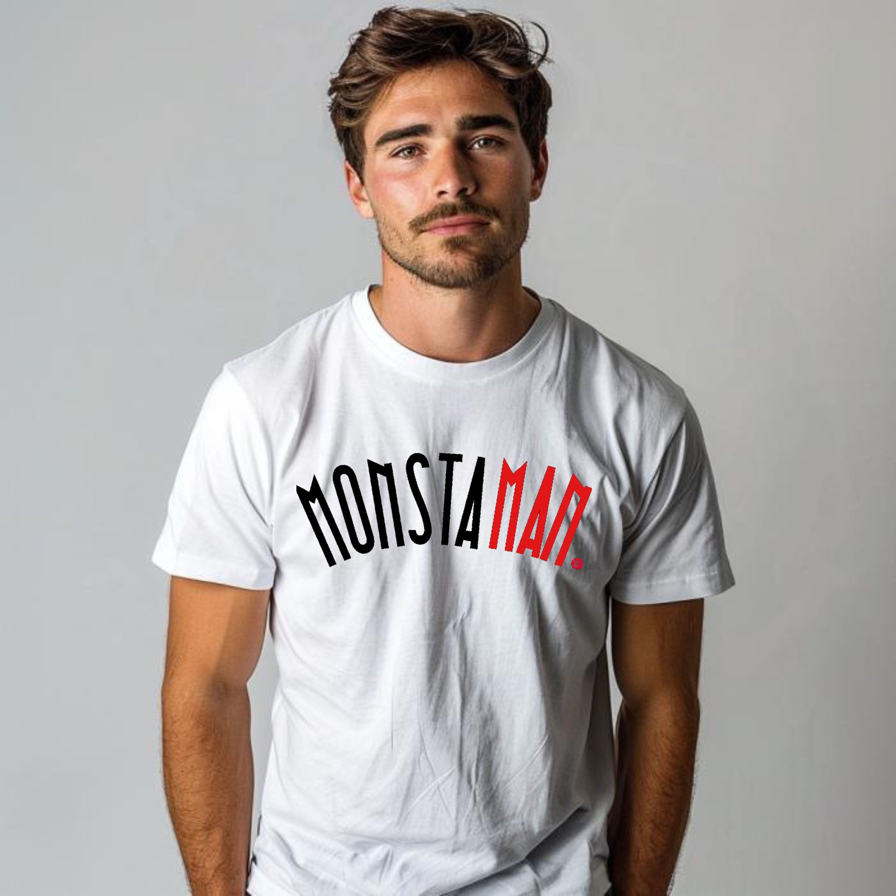 MonstaMan Men Tees White image 0