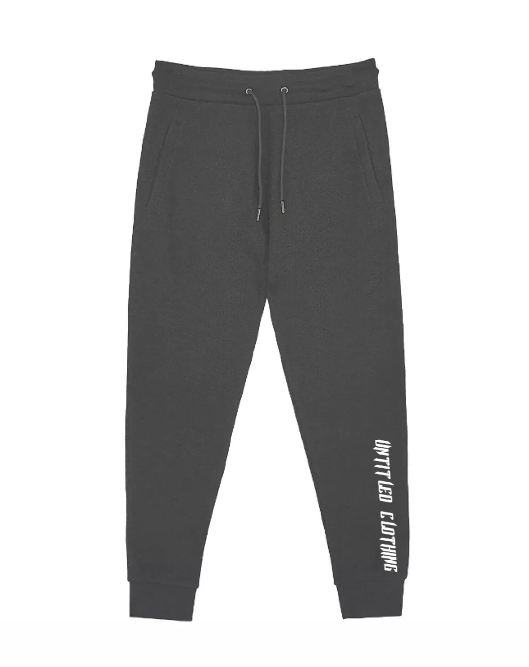 Grey Leg Print Joggers image 0