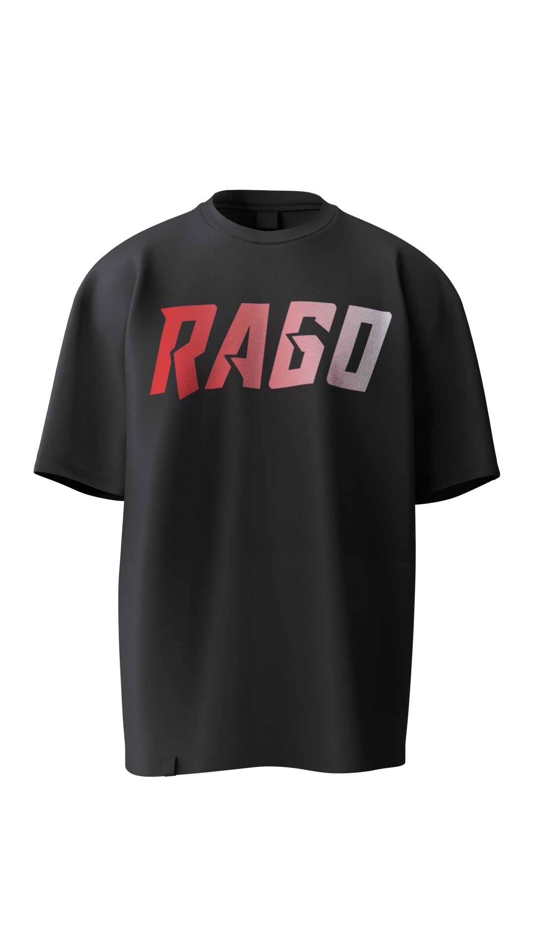 RAGO Black T-shirt unisex image 2