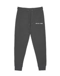 Grey Pocket Print Joggers image 0