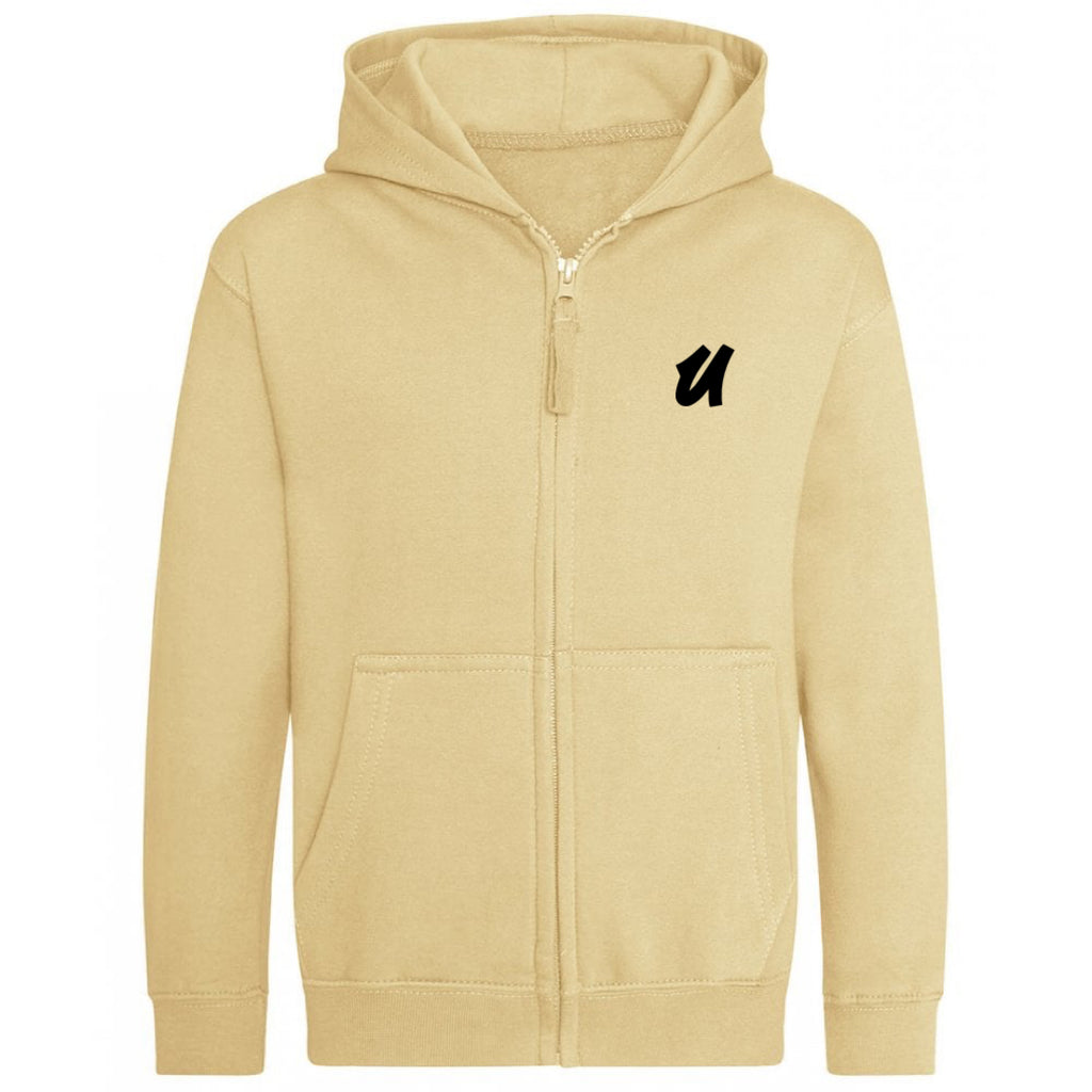 U Embroidered Zip Hoodies Kids image 8