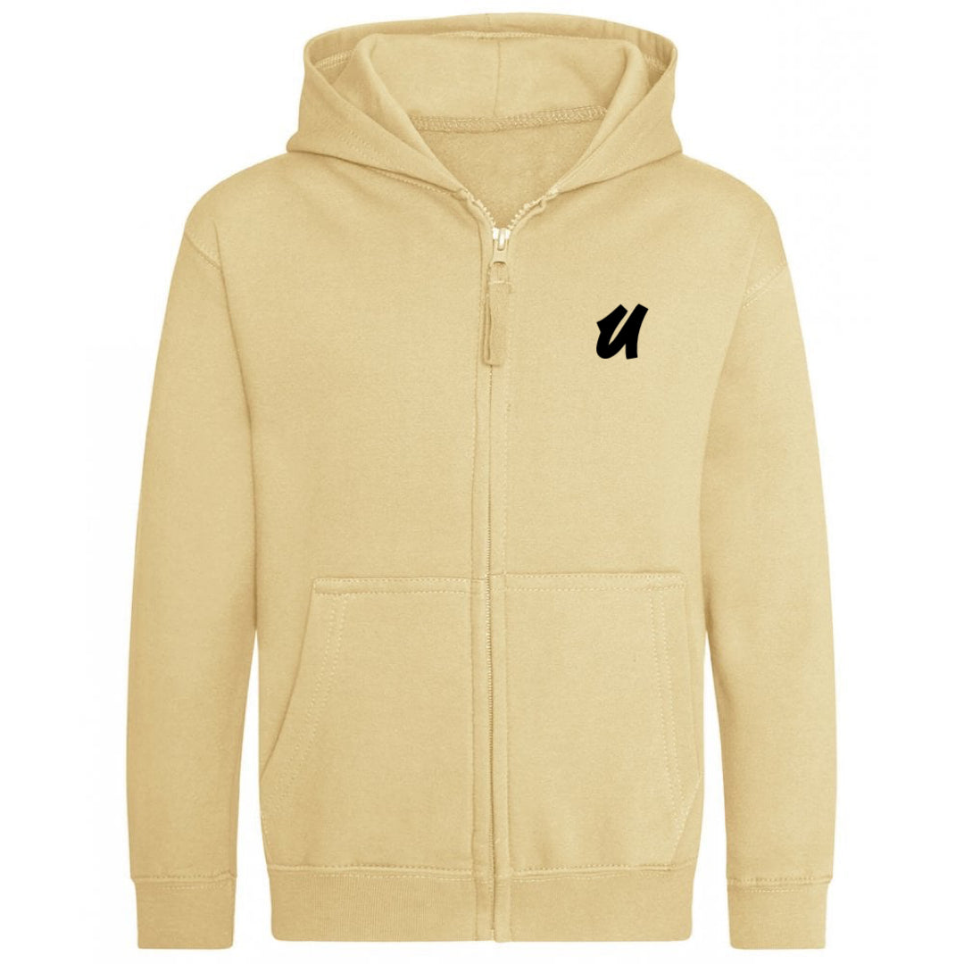 U Embroidered Zip Hoodies Kids image 8