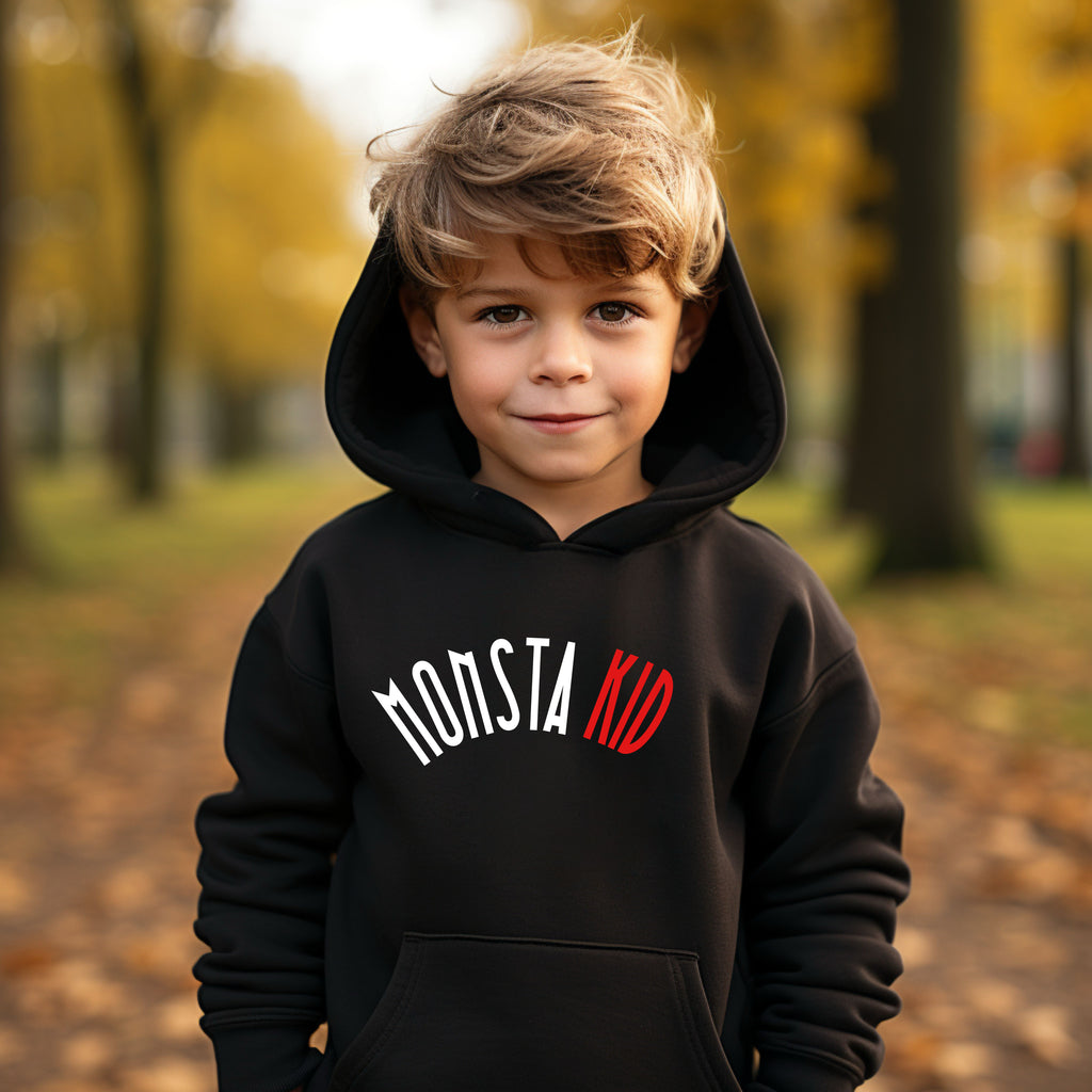 Monsta Kid Hoodie Kids cosy comfy jumper winter