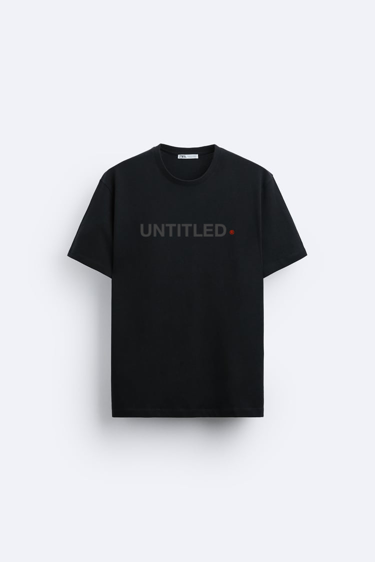 The Black On Black Untitled Tee image 0