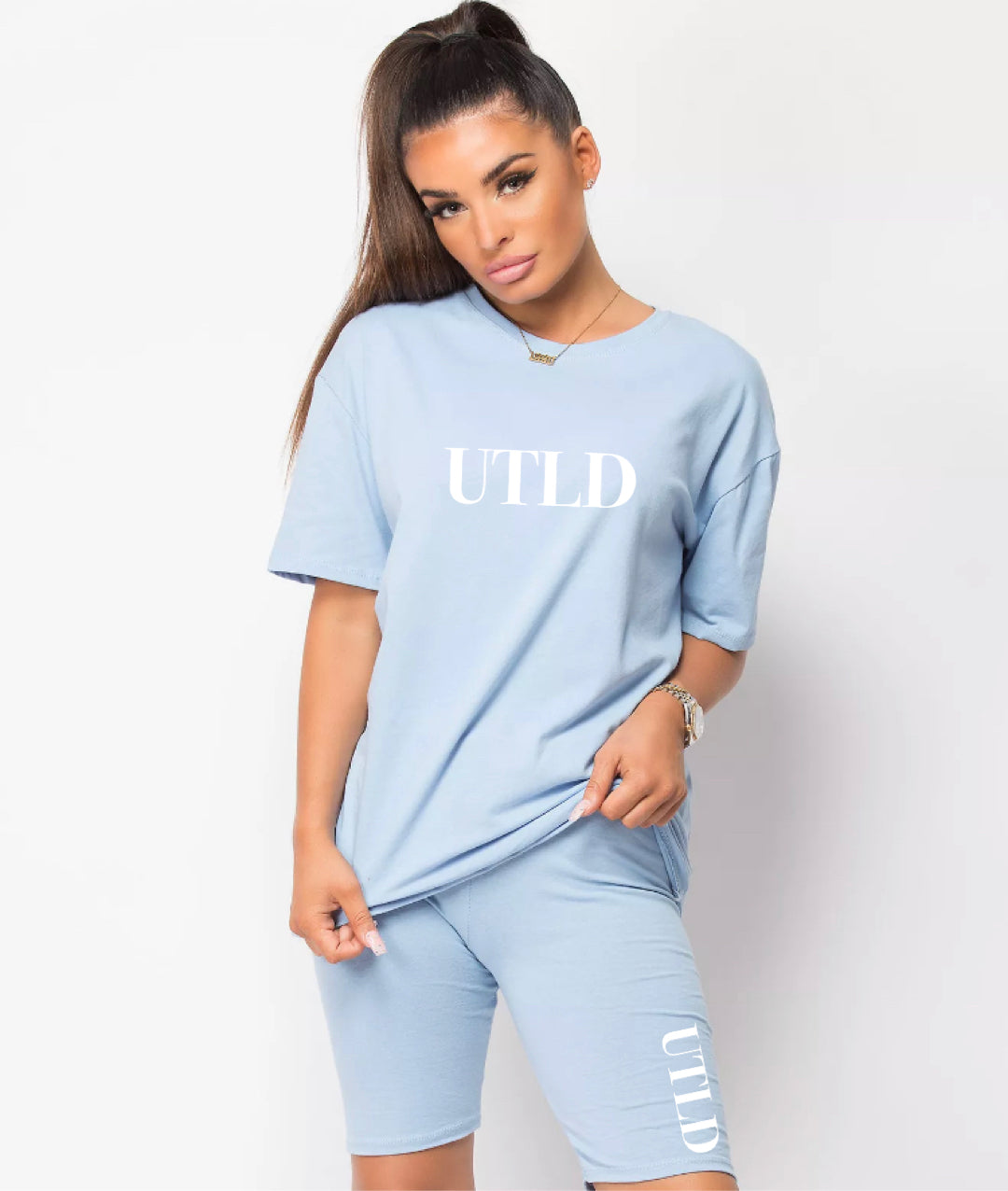 UTLD London Top and Cycling Shorts Set image 1