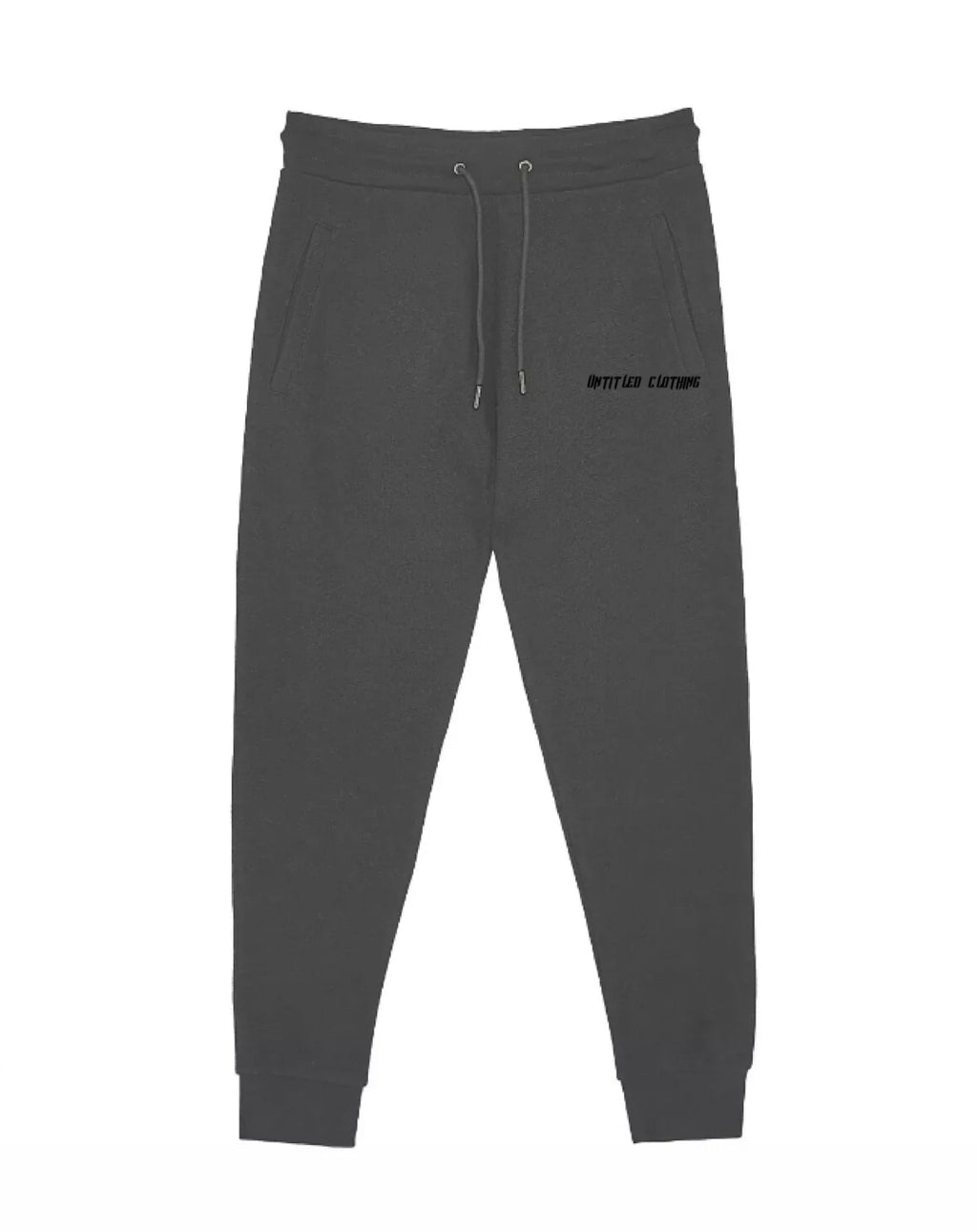 Grey Pocket Print Joggers image 1