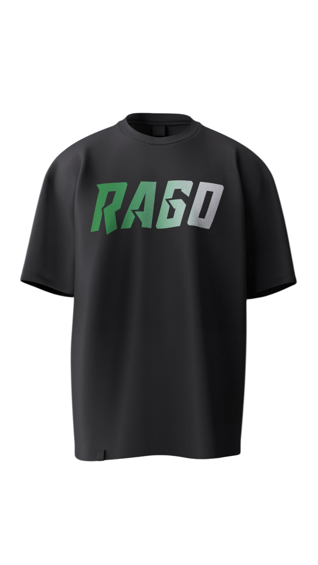 RAGO Black T-shirt unisex image 4