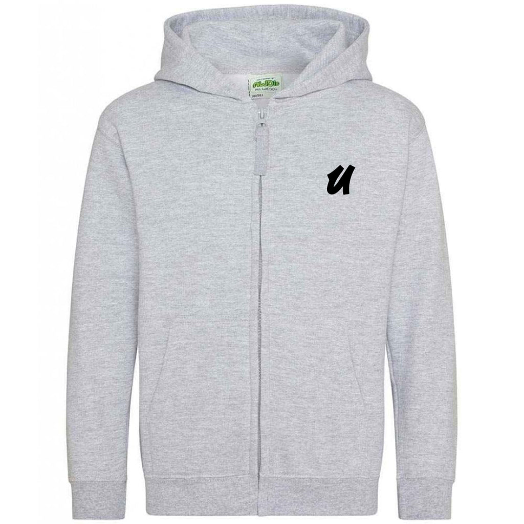 U Embroidered Zip Hoodies Kids image 5