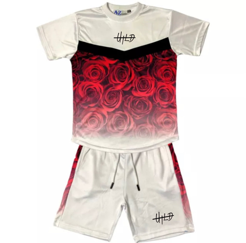 Kids Rose Short Set image 3