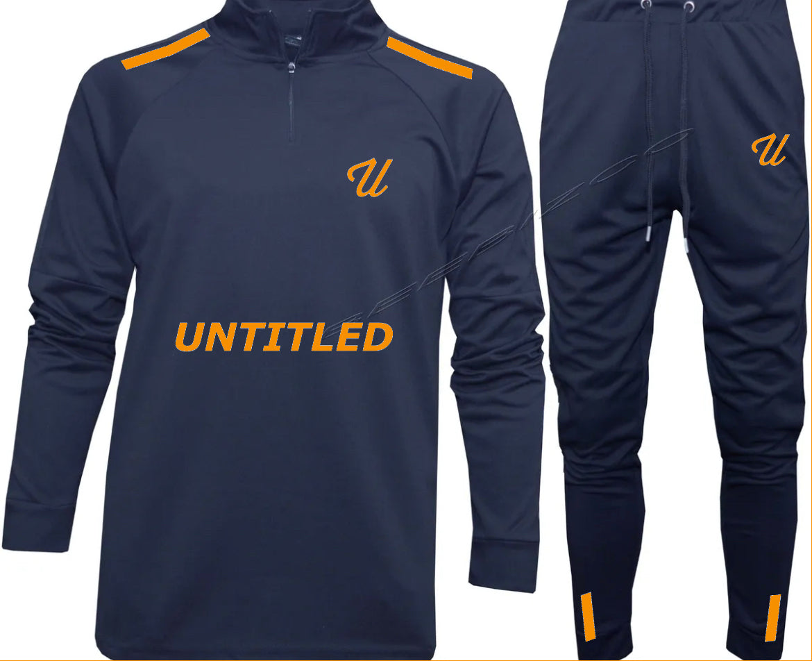 Navy Sports Tracksuit image 4