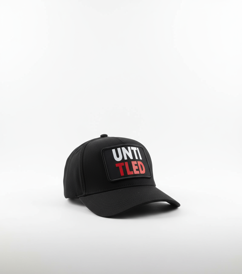 Black Patch 5 Panel Cap image 0