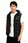 Black Bodywarmer Gilet Unisex