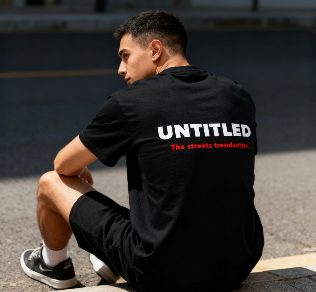The streets trendsetter BLACK tshirt
