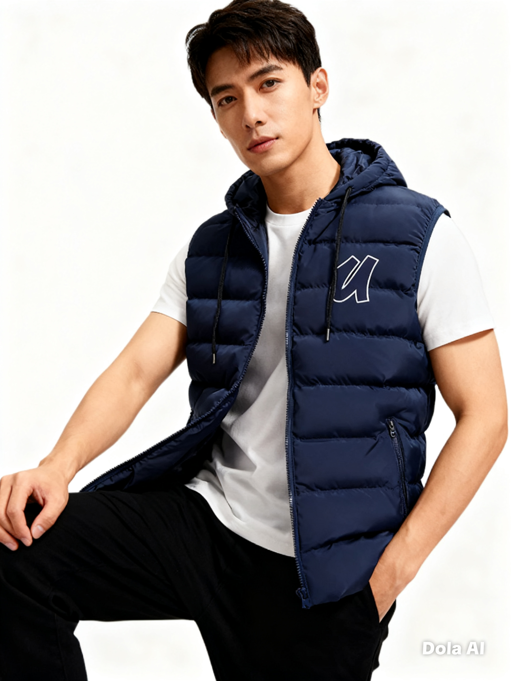 Navy Bodywarmer Gilet Unisex