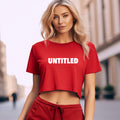 UNTITLED Crop Short Tee Top Women image 0