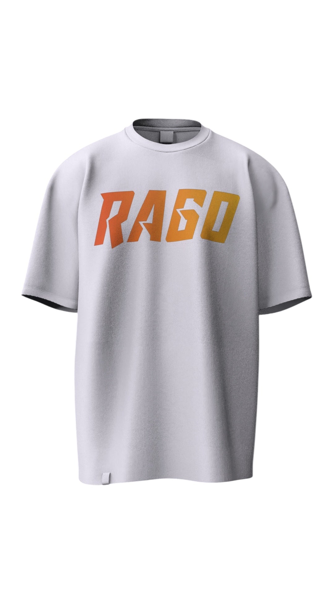 RAGO White T-shirt unisex image 4