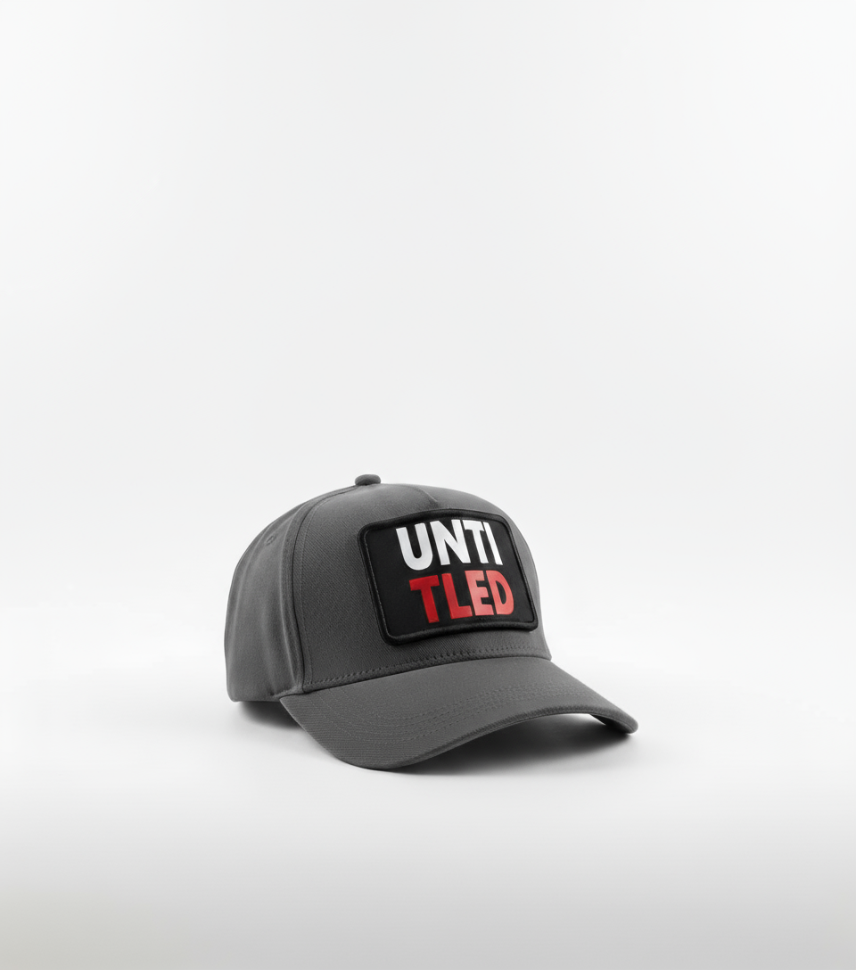 Grey Patch 5 Panel Cap image 1