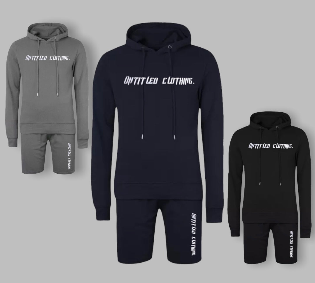Pique Hooded / Short Set image 0