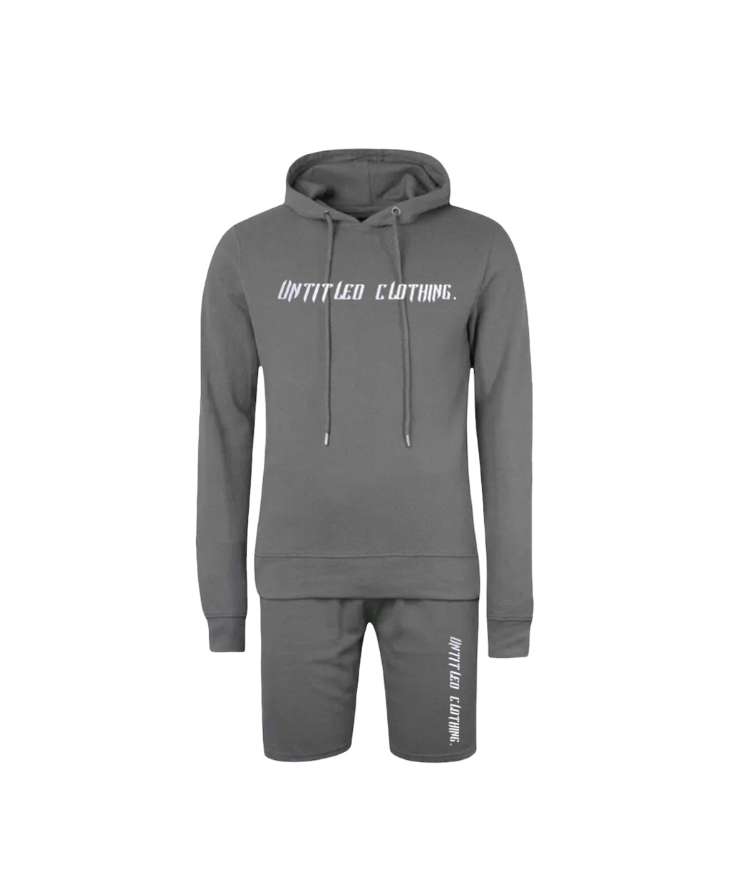 Pique Hooded / Short Set image 2