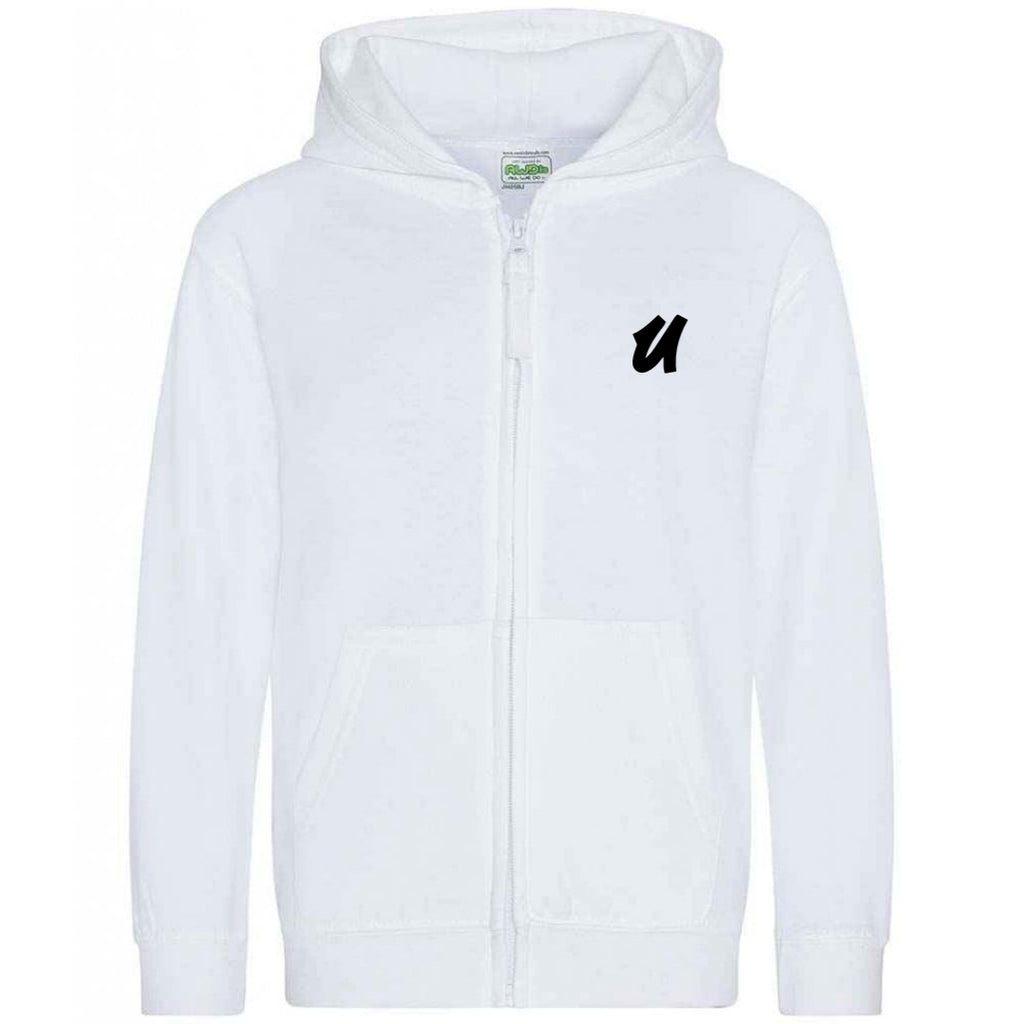 U Embroidered Zip Hoodies Kids image 4