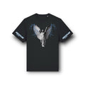 Tshirt Red Blue Angel Untitled Unisex  Kids image 0